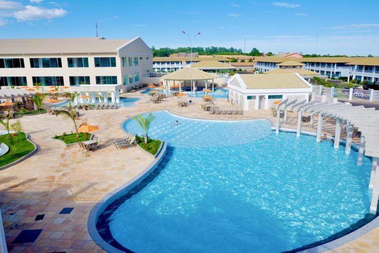 קאלדס נובאס Thermas Lacqua Diroma Com Piscina De Ondas Gratis 24Horas מראה חיצוני תמונה